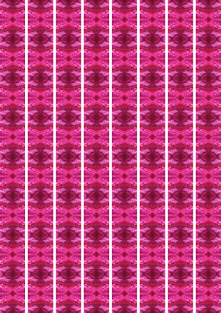 Pink Petal Barrel Bead Template, Spring 21 Palette