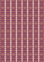 BBQ Peaches Barrel Bead Template, Summer 21/22 Palette