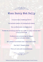 When Harry Met Sally Wedding Photography Package - Mid North Coast