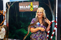 A moment captured from Billabong Zoo with business members at the Christmas party