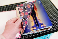 Almost Finished handmade journal pages created during a paper craft workshop in Port Macquarie.