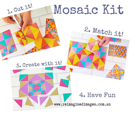Paper Mosaic Activity Packs Summer 22