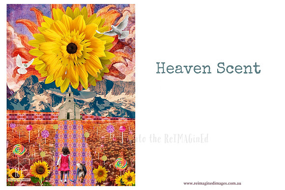 Heaven Scent - A DIY Collage Fodder Kit