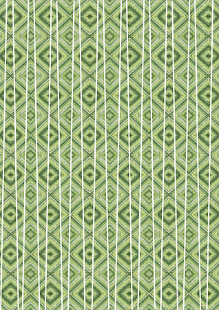 Green tea Small Bead Template, Spring Palette