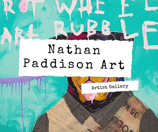 Artwork by Nathan Paddison photographed for fine art reproduction and digital archiving.