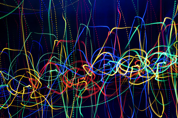 Nuanced Neon  - Digital Art by Cherie Morton of Reimagined Images on the Mid North Coast, NSW