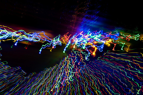 Nuanced Neon  - Digital Art by Cherie Morton of Reimagined Images on the Mid North Coast, NSW