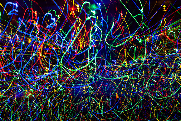 Nuanced Neon  - Digital Art by Cherie Morton of Reimagined Images on the Mid North Coast, NSW