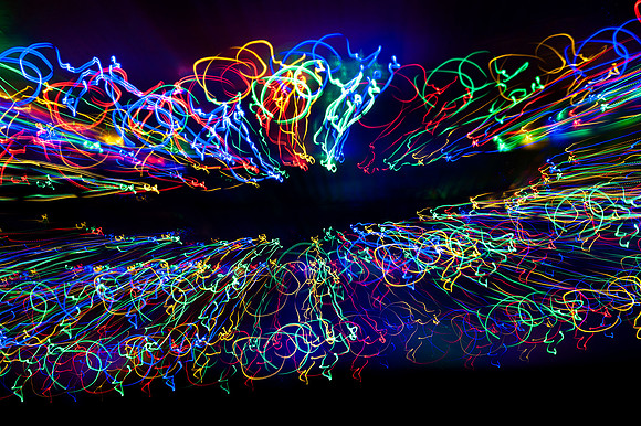Nuanced Neon  - Digital Art by Cherie Morton of Reimagined Images on the Mid North Coast, NSW