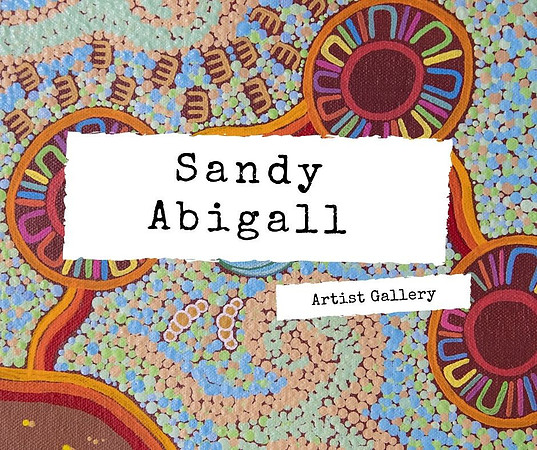 Artwork by Sandy Abigall Art photographed and digitized for professional reproduction.