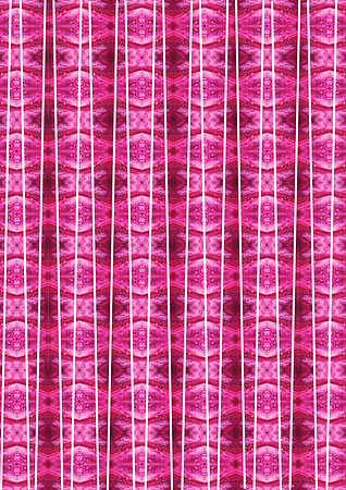 Pink Petal Small Bead Template, Spring Palette