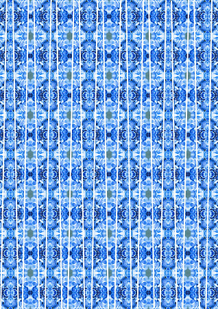 Blue Bird Small Bead Template, Spring Palette