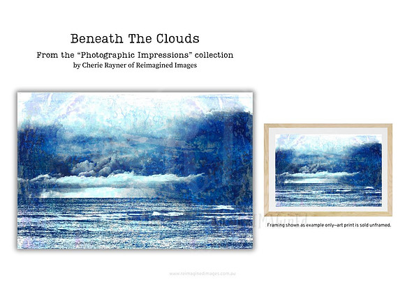 Beneath The Clouds - Art For Sale - Reimagined Images