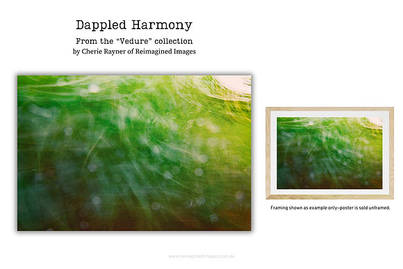 Dappled Harmony - Art Prints for sale, Designed By Reimagined Images