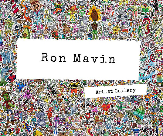 Artwork by Ron Mavin professionally photographed and digitized for exhibition and reproduction purposes.