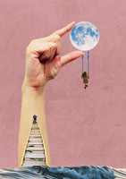 Space - Collage Print For Sale - Reimagined Images