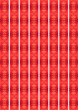 Red Robin Barrel Bead Template, Spring 21 Palette