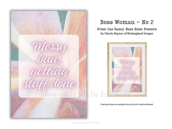 Boss Woman ~ No 2 ~ Sassy Posters by Reimagined Images