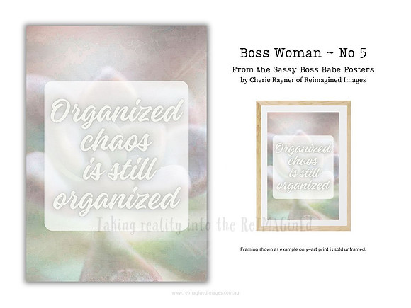 Boss Woman ~ No 5 ~ Sassy Posters by Reimagined Images
