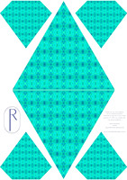 Aqua Moments  Bunting