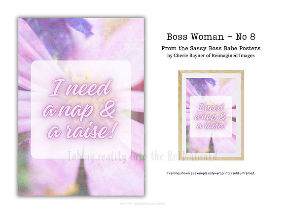 Boss Woman ~ No 8 ~ Sassy Posters by Reimagined Images