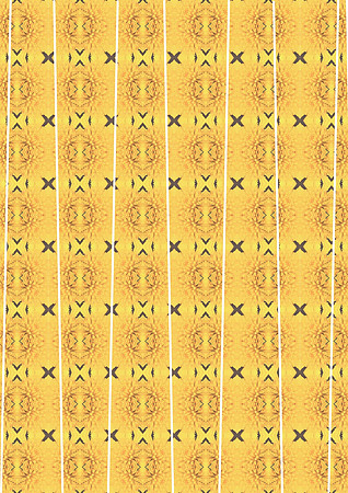 Daisy Yellow Large Bead Template, Spring 21 Palette