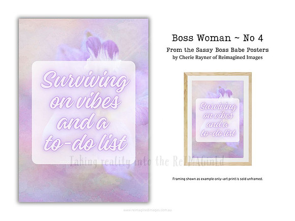 Boss Woman ~ No 4 ~ Sassy Posters by Reimagined Images