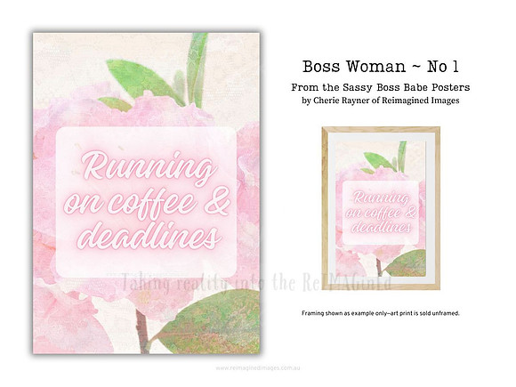 Boss Woman ~ No 1 ~ Sassy Posters by Reimagined Images