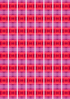 Raspberry Sorbet Barrel Bead Template, Summer 21/22 Palette