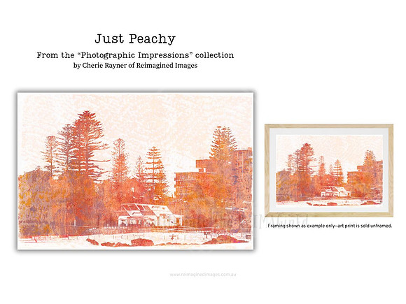 Just Peachy - Art For Sale - Reimagined Images