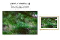 Emerald Awakening - Art Prints for sale, Designed By Reimagined Images