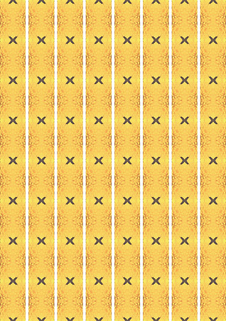 Daisy Yellow Barrel Bead Template, Spring 21 Palette