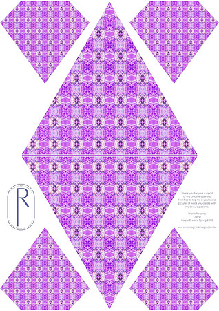 Purple Dreams Bunting