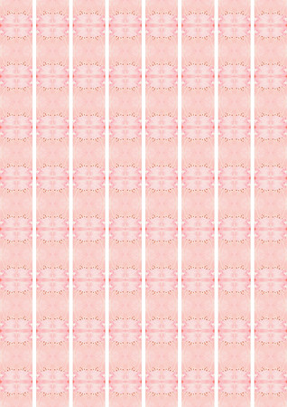 Pink Blossom Barrel Bead Template, Spring 21 Palette