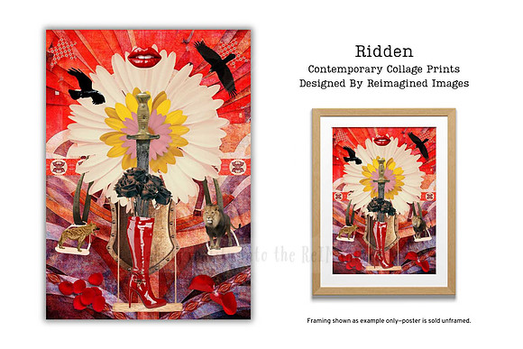 Ridden - Collage Print For Sale - Reimagined Images