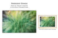 Gossamer Greens - Art Prints for sale, Designed By Reimagined Images