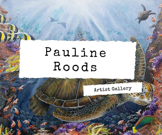 Artwork by Pauline Roods professionally photographed and digitized for reproduction.